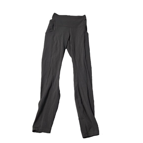 Lululemon Sz 2 Small Women Dark Gray Legging - Picture 1 of 4